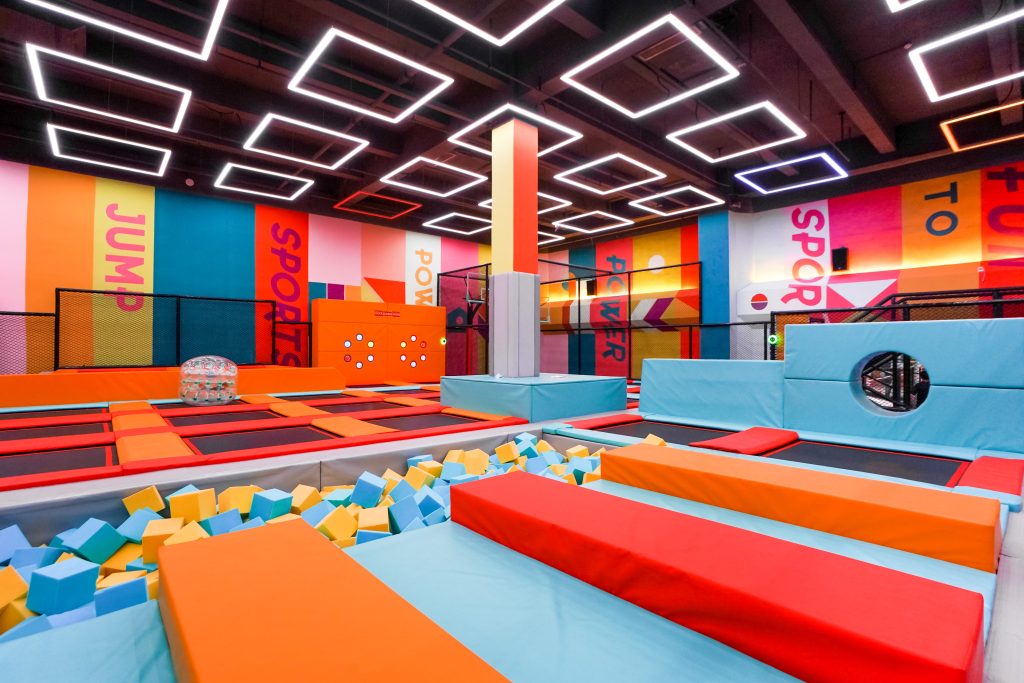 commercial indoor play structure