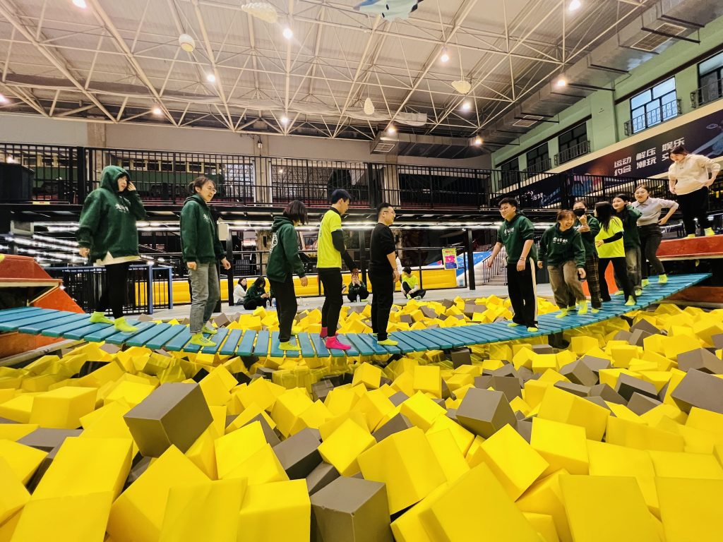 trampoline park manufacturing