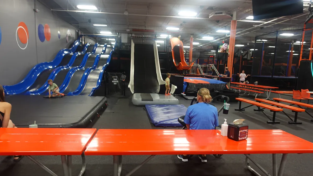 trampoline park builder