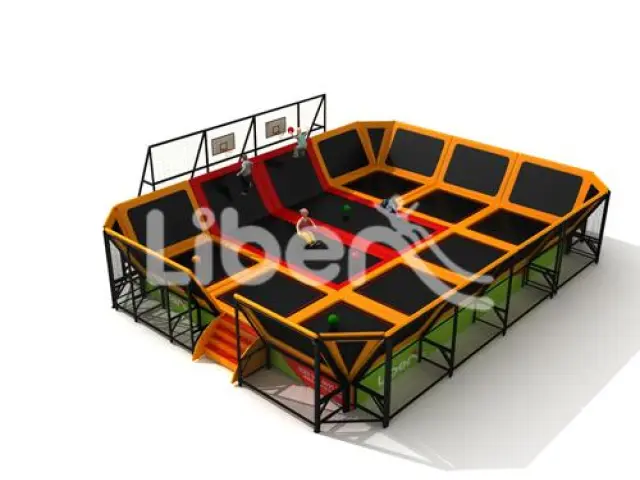 indoor bounce trampoline