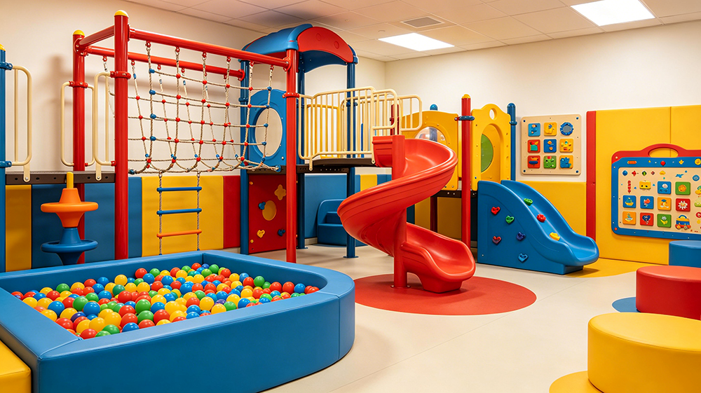 commercial indoor playground equipment