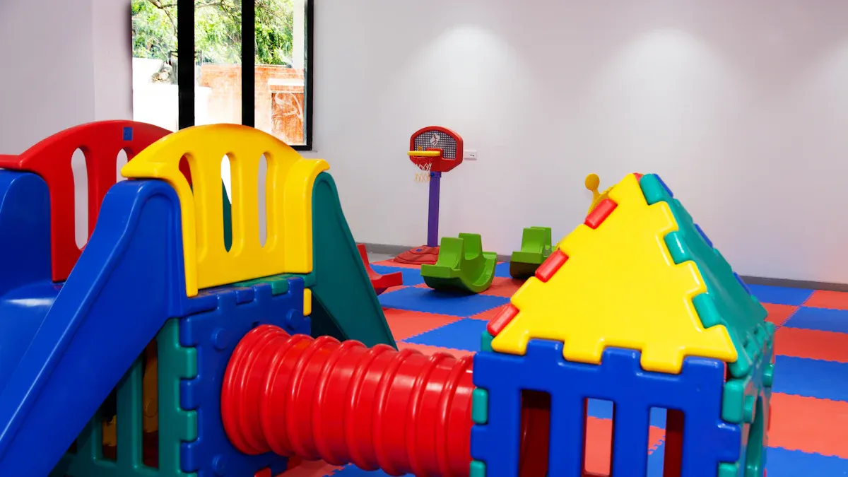indoor foam playground equipment