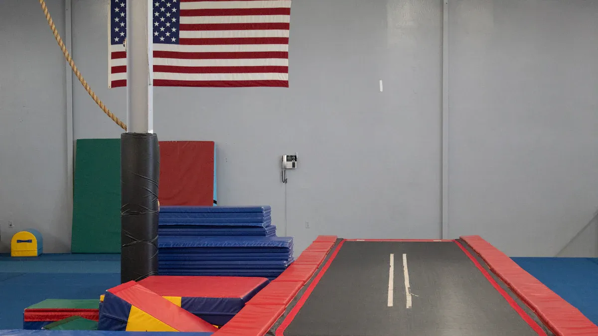 indoor park trampoline