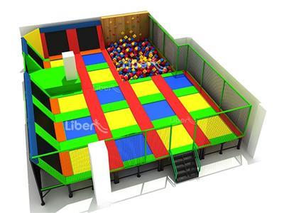 indoor jumping trampoline